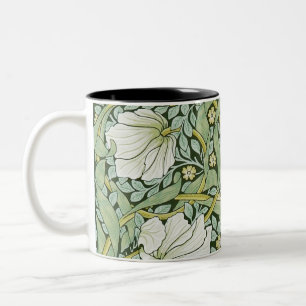 Taza Bicolor Diseño de Pimpernel por William Morris