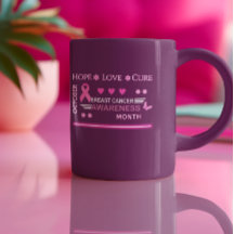 Diseño del Mes de Conciencia sobre el Cáncer de Ma