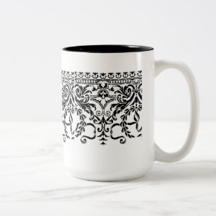 Taza Bicolor Diseño del patrón - Mug