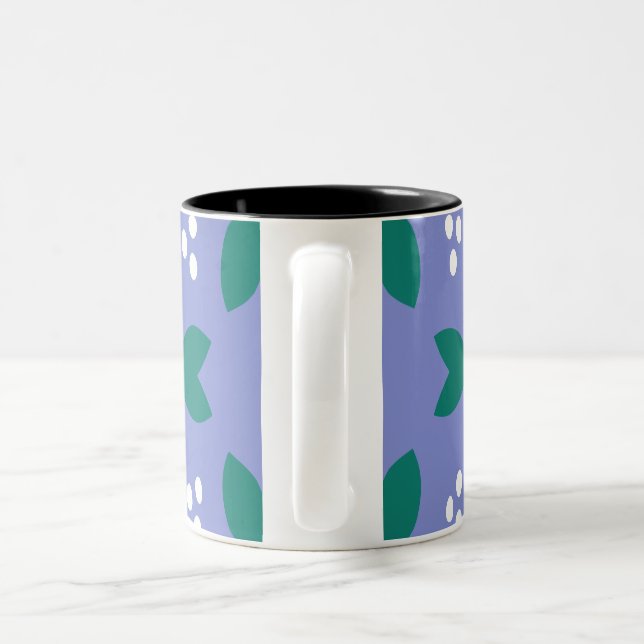 Taza Bicolor Diseño floral de Blossom Mug (Mango)