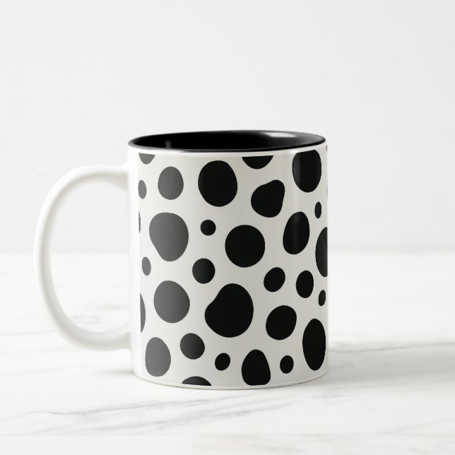 Taza Bicolor Diseño inspirado en Dalmacia (Izquierda)