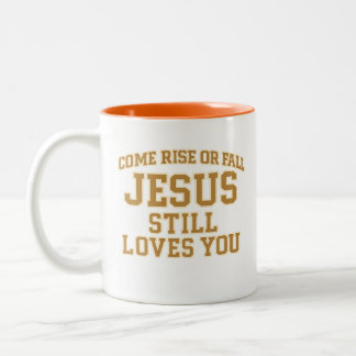 Taza Bicolor Diseño Jesús Todavía Te Ama