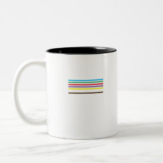 Taza Bicolor Diseño mínimo Lightsable