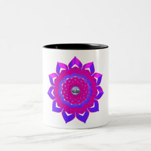 Taza Bicolor Diseño místico único
