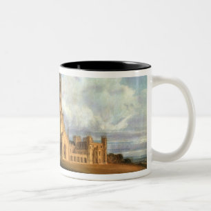 Taza Bicolor Diseño proyectado para la abadía de Fonthill,