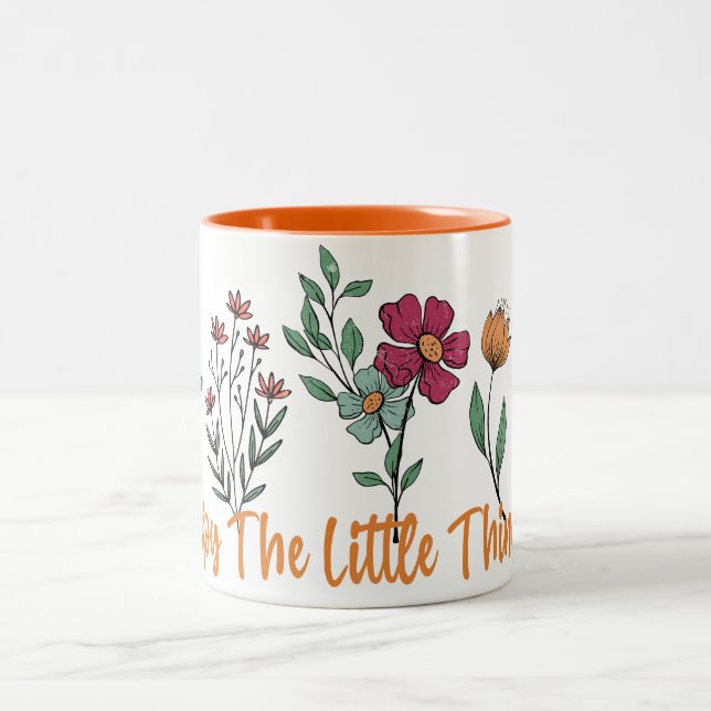 Taza Bicolor Disfruta de la cosecha (Centro)