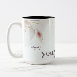 Taza Bicolor disfruta de tu café