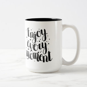 Taza Bicolor Disfrute de cada momento 2