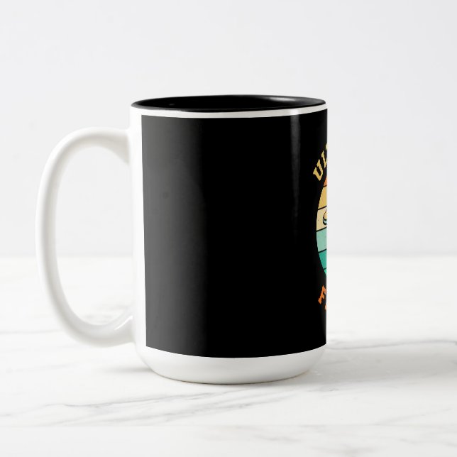 Taza Bicolor Disk Golf Ultimate Frisbee (Izquierda)