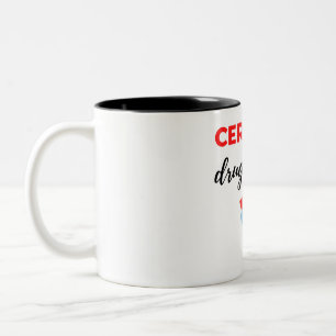 Taza Bicolor Distribuidor de medicamentos certificado 2