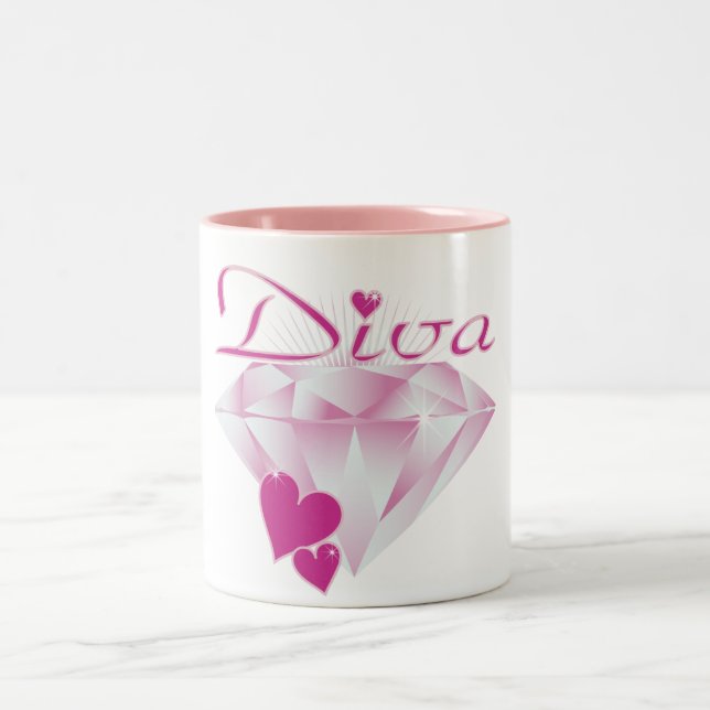 Taza Bicolor Diva (Centro)