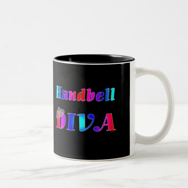 Taza Bicolor Diva del Handbell (Derecha)
