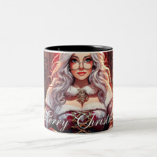 Taza Bicolor Diva del Trono: La hermana más caliente de Santa