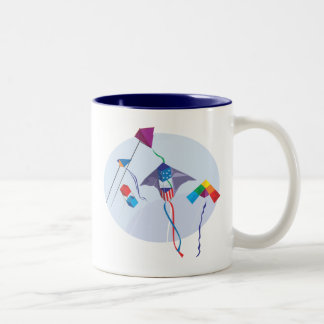 Taza Bicolor Diversión con las cometas