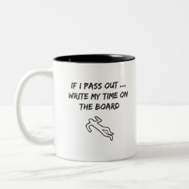 Taza Bicolor Diversión Crossfit-Inspirada de la novedad