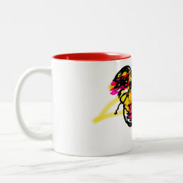 Taza Bicolor Diversión de pulpo