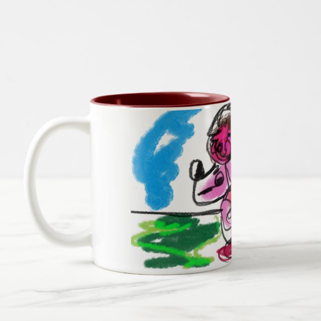 Taza Bicolor Diversión en podcast (Izquierda)
