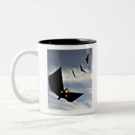 Taza Bicolor Diversión para fanáticos de Bat