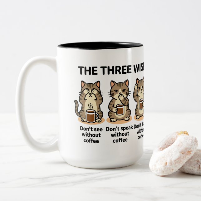 Taza Bicolor Divertido (Con donut)