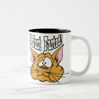 Taza Bicolor Divertido acabo de Farted los regalos groseros