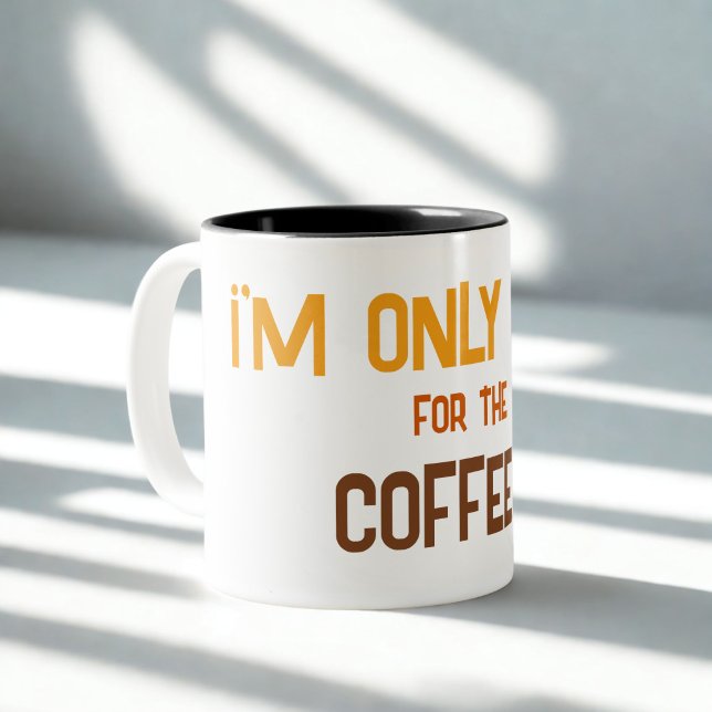 Taza Bicolor Divertido Diseño Simple  (Subido por el creador)