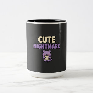 Taza Bicolor Divertido pero aterrador - Regalo divertido de Hal