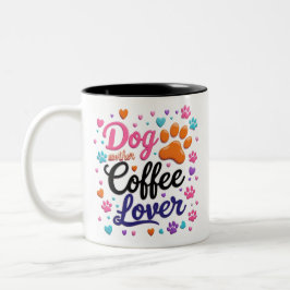Taza Bicolor Divertido perro Mug envuelve café a los amantes de