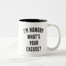 ¿Divertido soy Hangry cuál es su excusa?