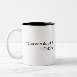 Taza Bicolor Divertido, tú puedes hacerlo