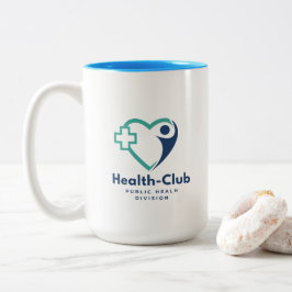Taza Bicolor División de Salud Pública del Club de Salud