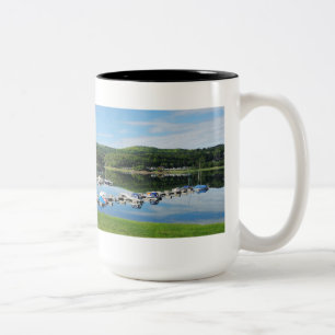 Taza Bicolor Divorcias Edersee bahía con