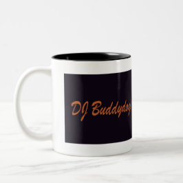 Taza Bicolor DJ buddydog banner mug