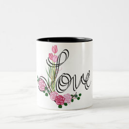 Taza Bicolor Doble amor Mug Valentine