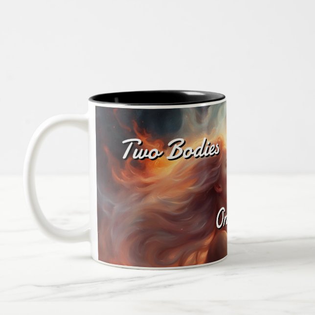 Taza Bicolor Doble llama 003 (Izquierda)
