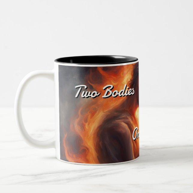 Taza Bicolor Doble llama 004 (Izquierda)