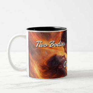 Taza Bicolor Doble llama 006