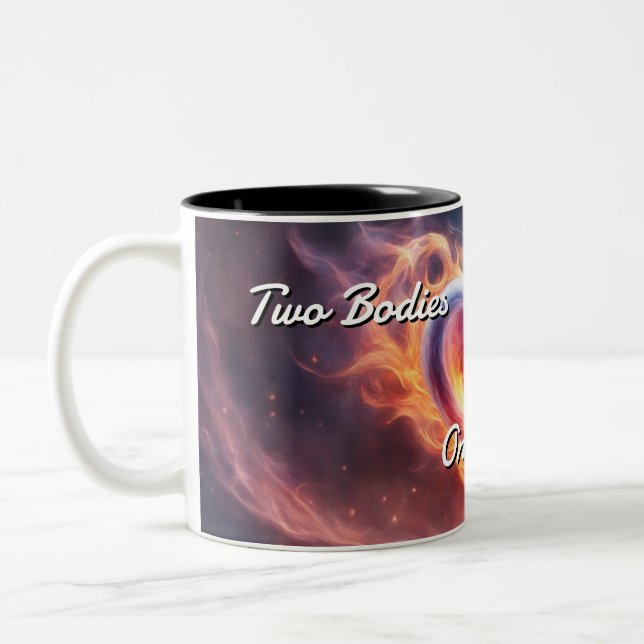 Taza Bicolor Doble llama 021 (Izquierda)