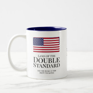 Taza Bicolor Doble rasero americano