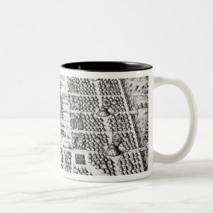 Taza Bicolor Doce tribus de Israel
