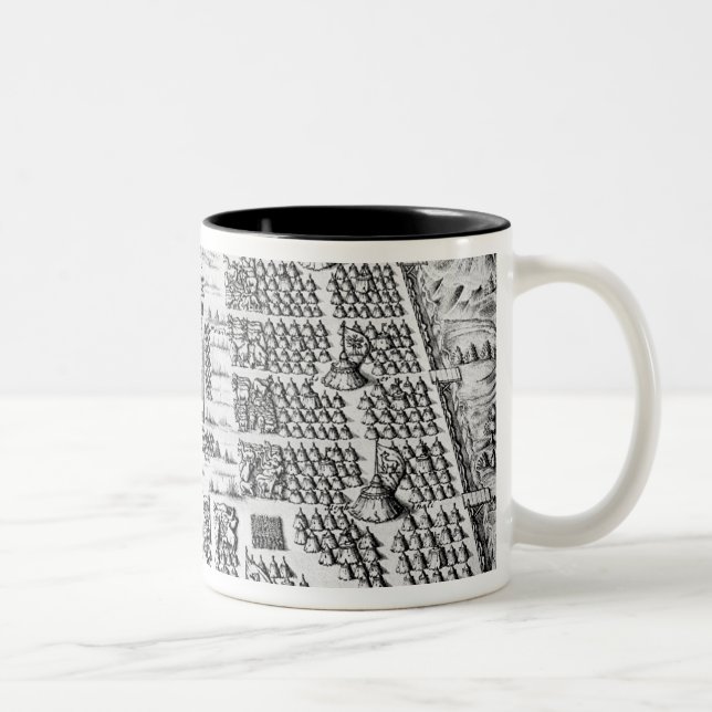 Taza Bicolor Doce tribus de Israel (Derecha)