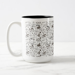 Taza Bicolor Dog Lover