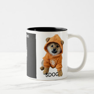 Taza Bicolor $DOG / Runestone Mug