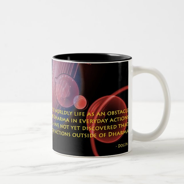 Taza Bicolor dogen negro (Derecha)