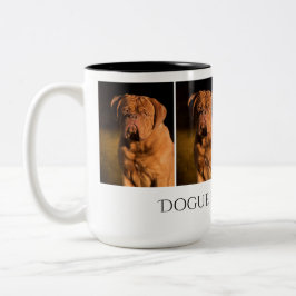 Taza Bicolor Dogue de Bordeaux Mug