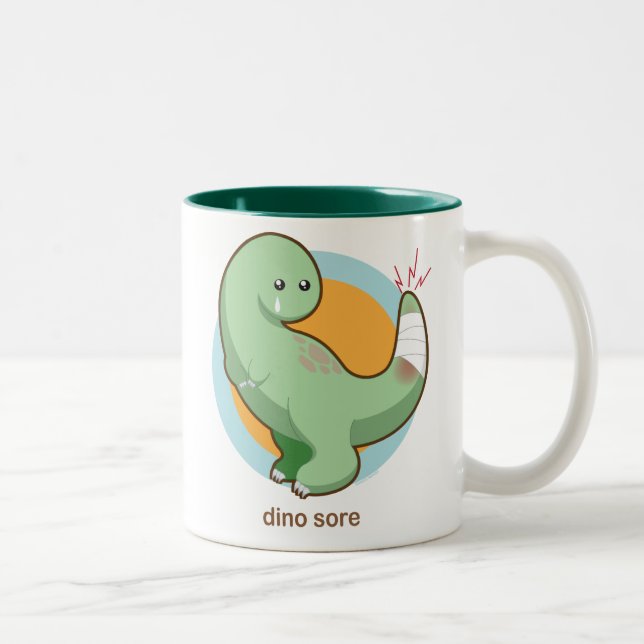 Taza Bicolor Dolor de Dino (Derecha)