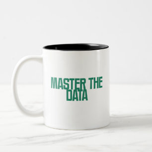 Taza Bicolor Domina Los Datos   Profesional Experto en Análisis