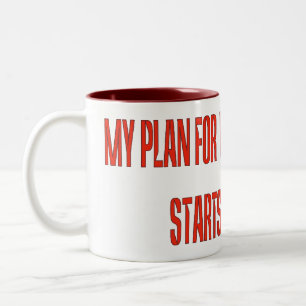 Taza Bicolor Dominación del mundo