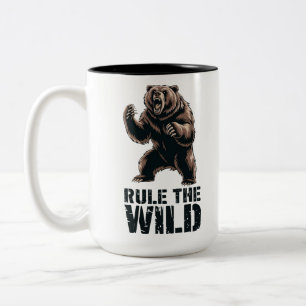 Taza Bicolor Dominancia salvaje: El enorme poder zumbante