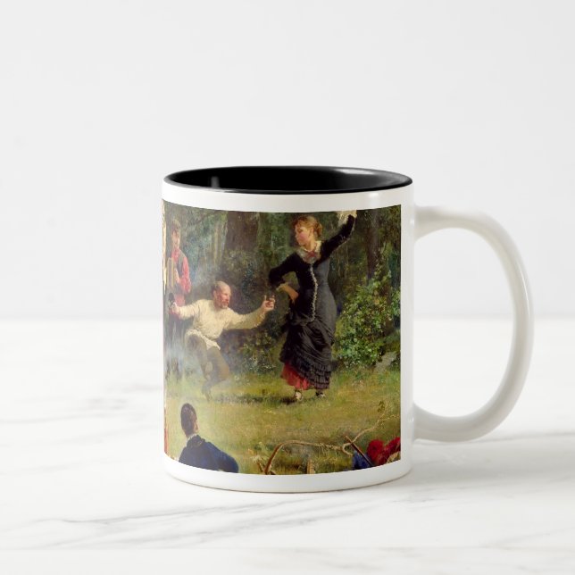 Taza Bicolor Domingo, 1884 (Derecha)