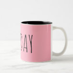 Taza Bicolor Domingo || Colección Semana<br><div class="desc">Domingo ¡Una taza para todos los días de la semana!</div>